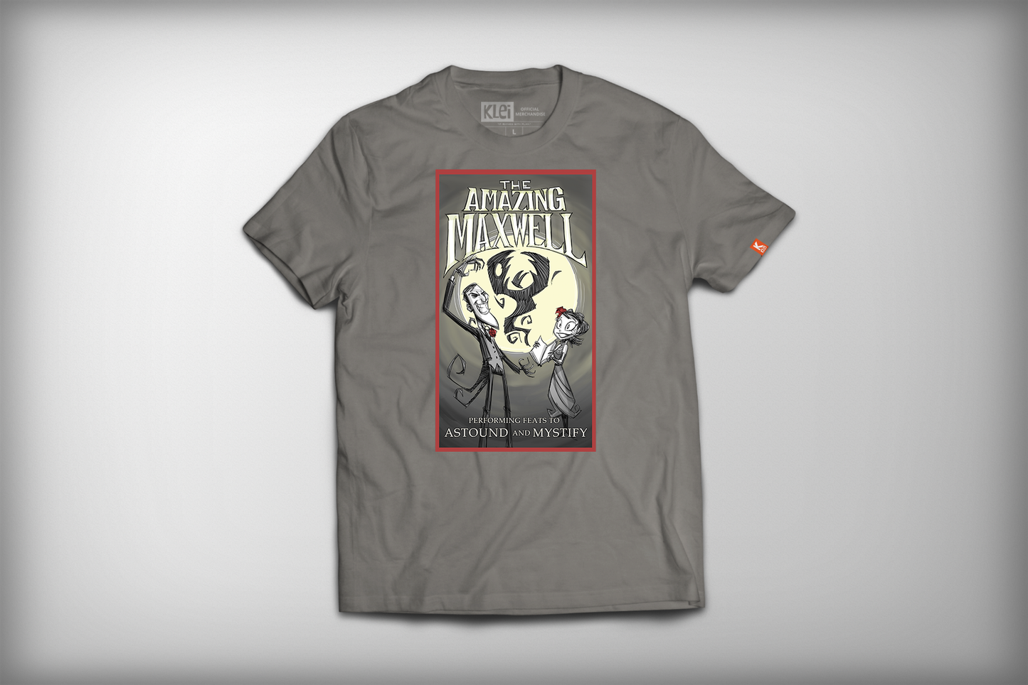 Amazing Maxwell Poster Shirt in Warm Grey