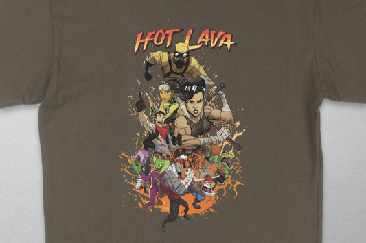 Hot Lava: Comic Heroes Shirt
