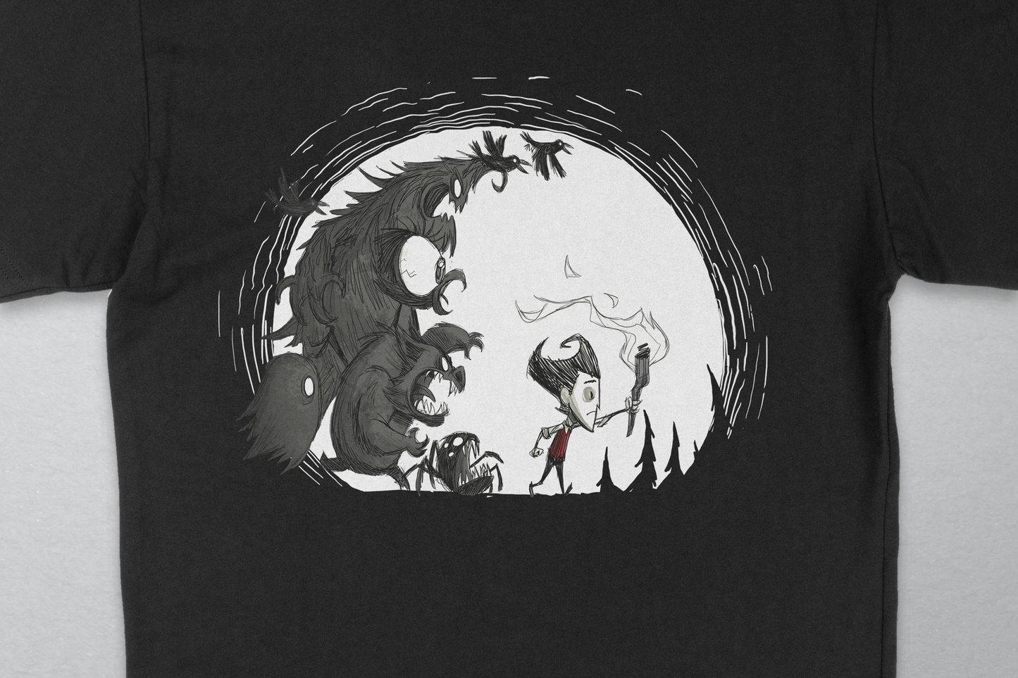 Don't Starve: Wilson Alone in the Dark Shirt