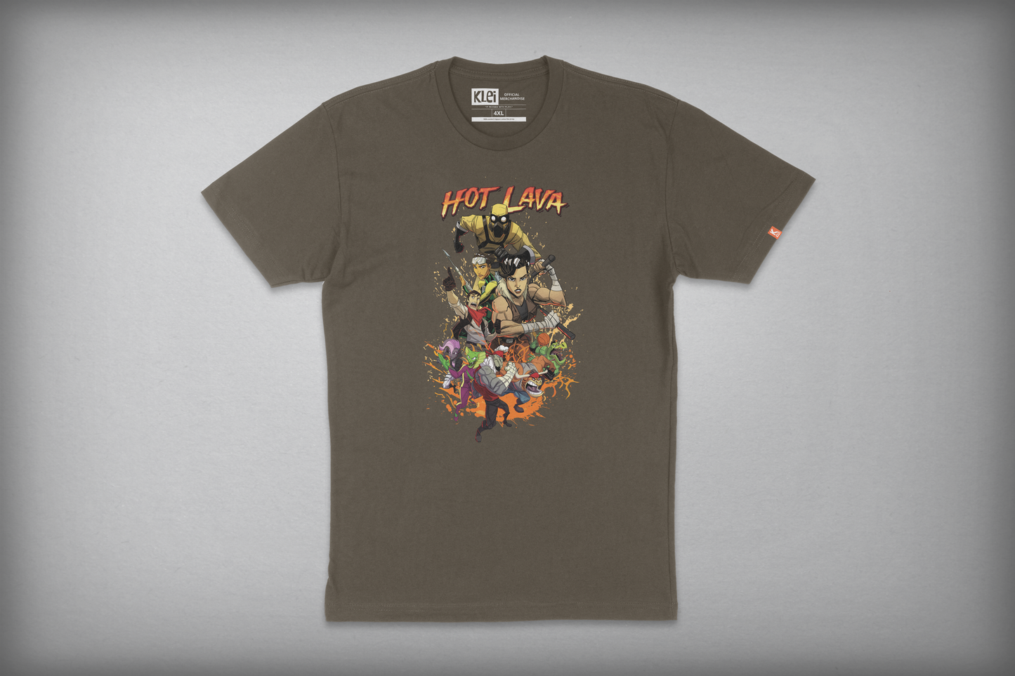 Hot Lava: Comic Heroes Shirt