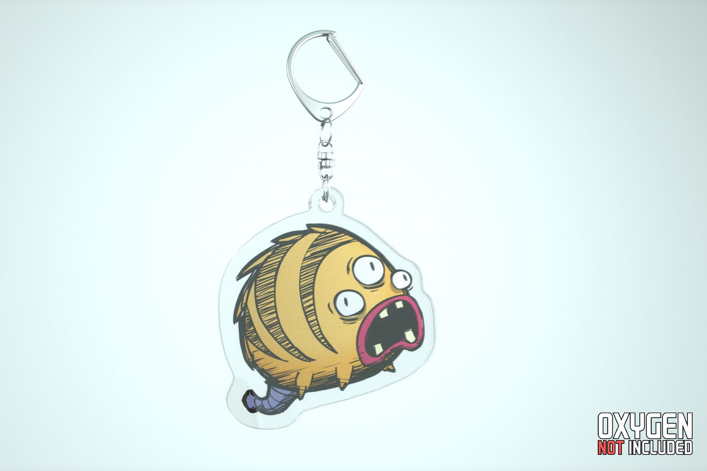 Oxygen Not Included: Puft Acrylic Keychain Charm