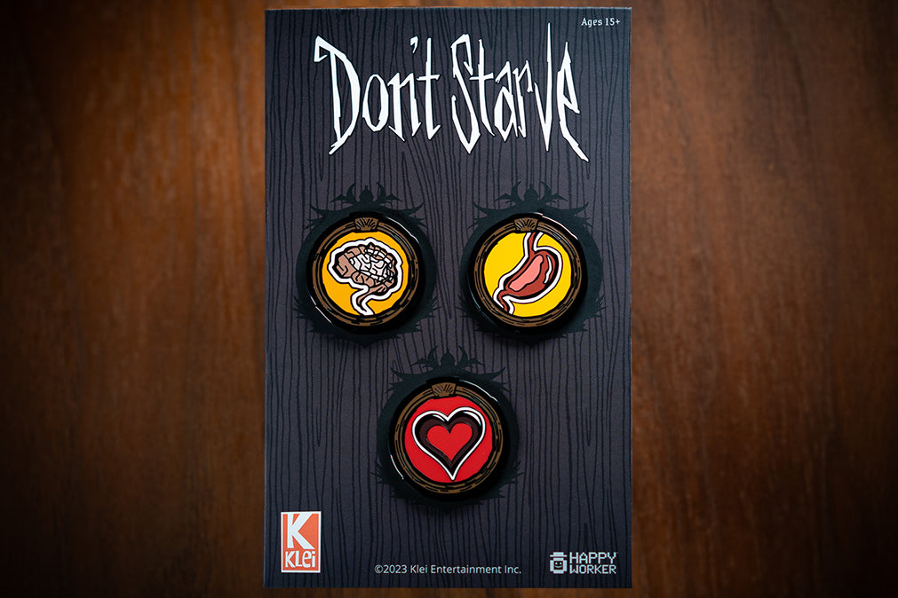 Don't Starve: Hunger, Health and Sanity Pins