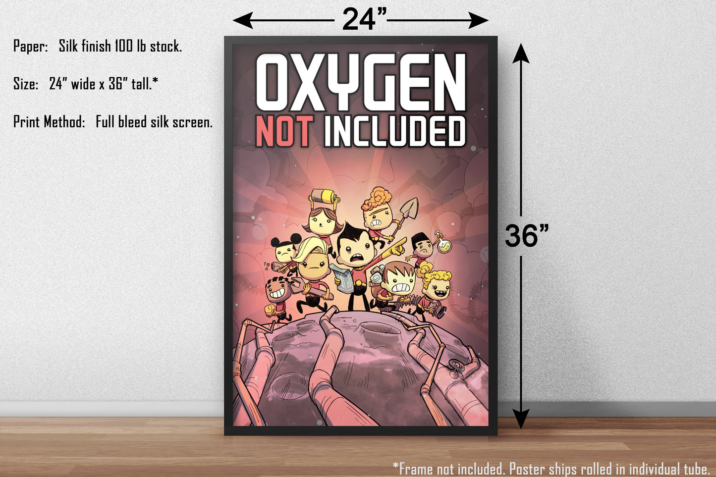 Poster - Oxygen Not Included Hero Art