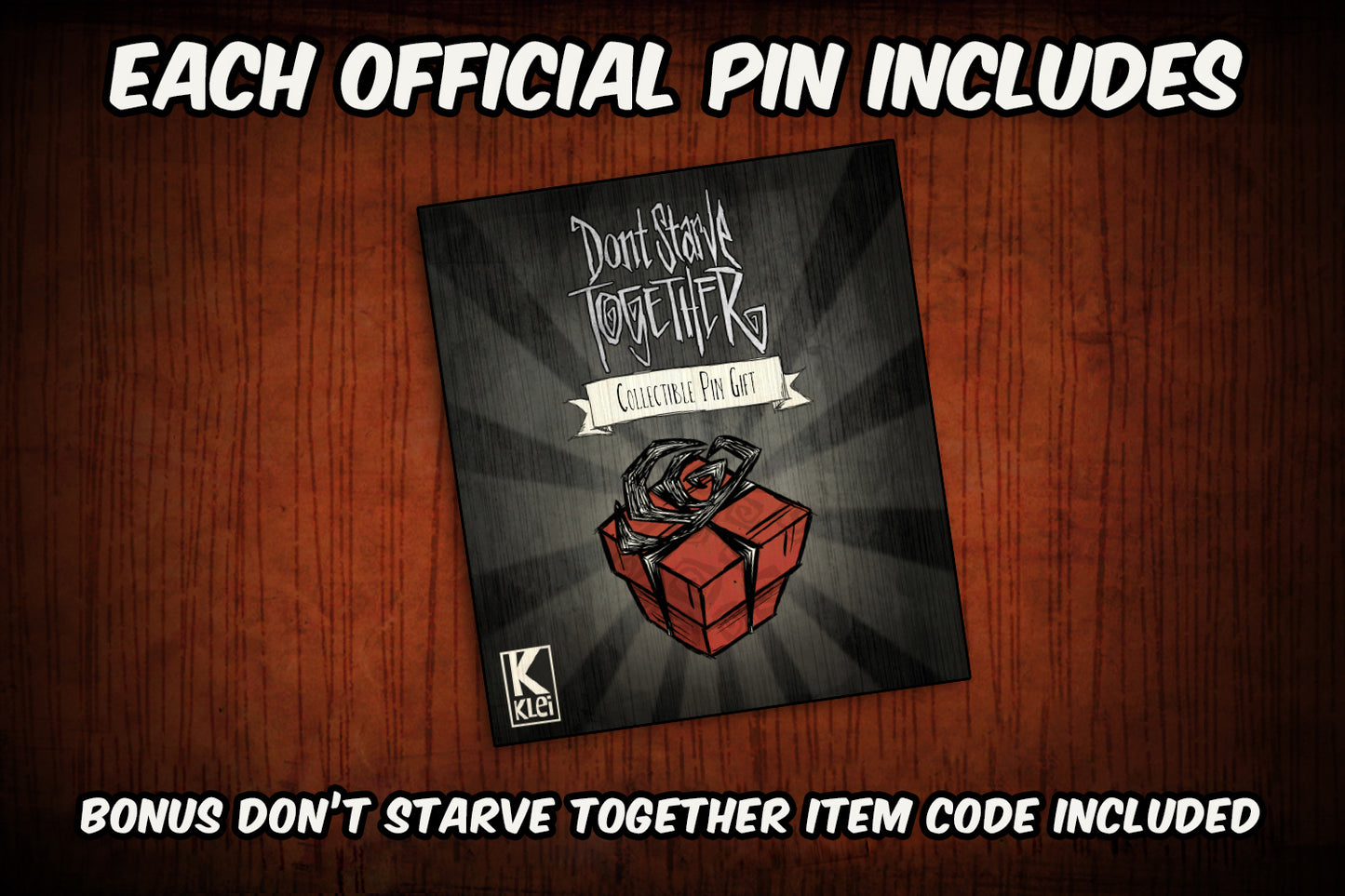 Don't Starve: Metal Character Pins - Series 1
