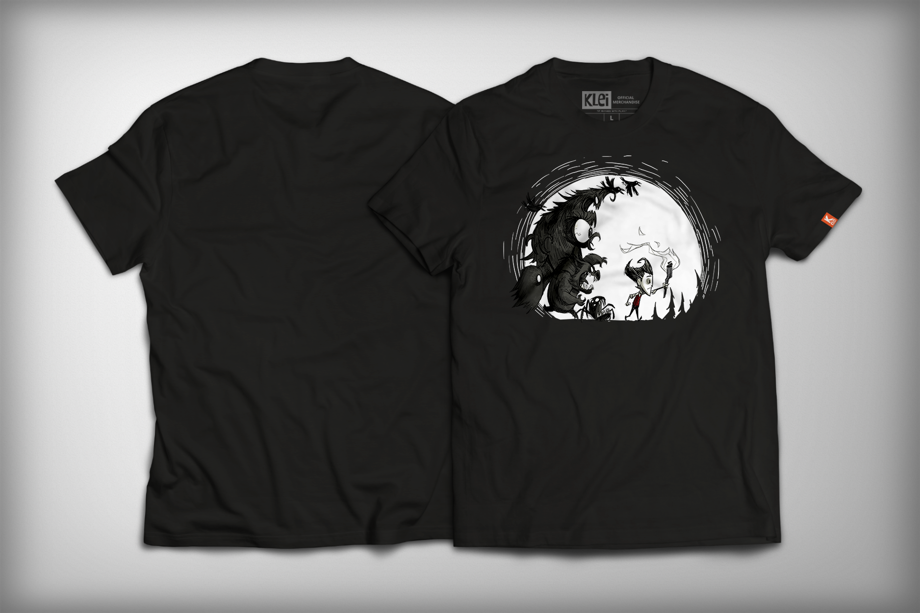 Wilson Alone in the Dark Shirt Front and Back