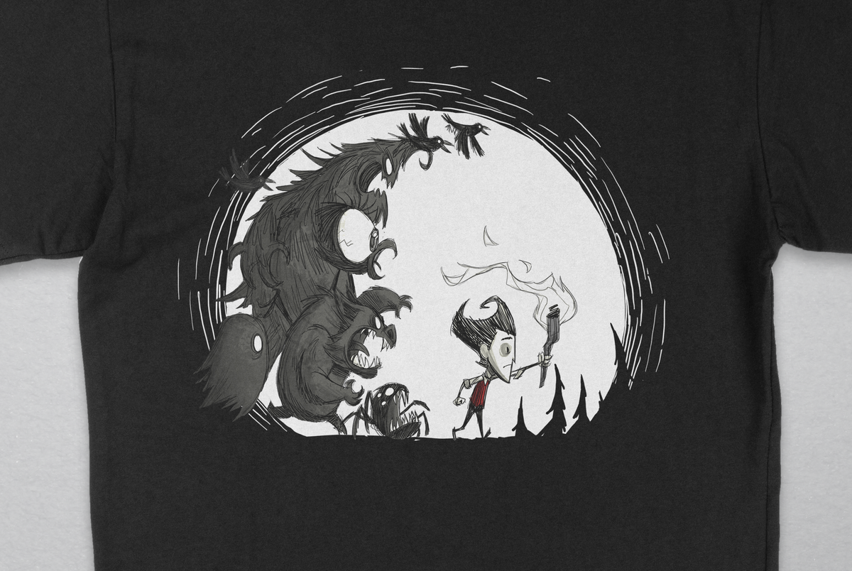 Don't Starve: Wilson Alone in the Dark Shirt