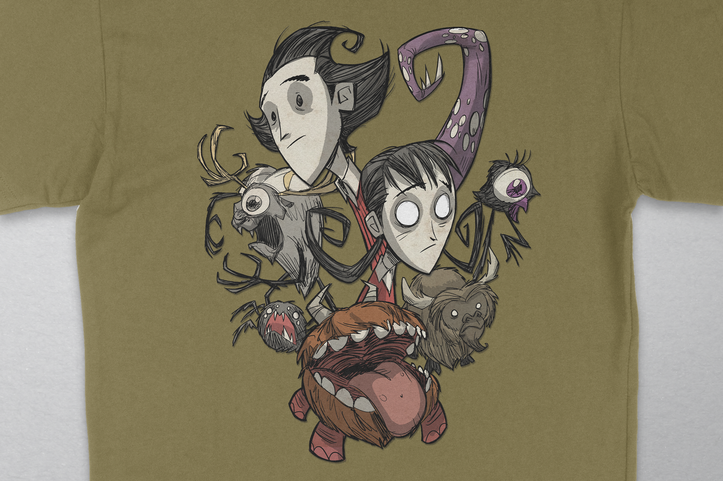 Don't Starve: Wilson, Willow & "Friends" Shirt