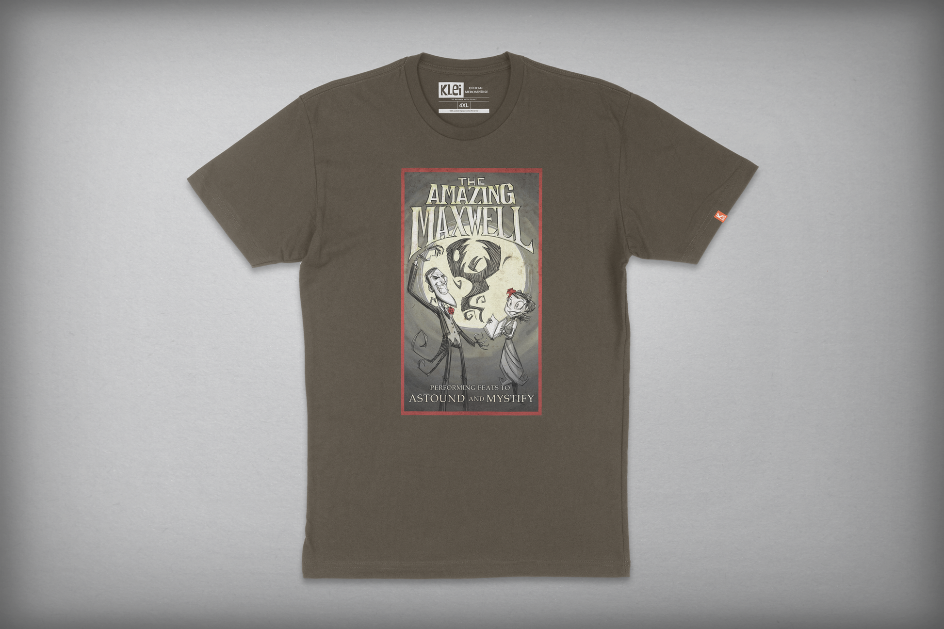 Don't Starve: The Amazing Maxwell Shirt – Klei Merch Shop