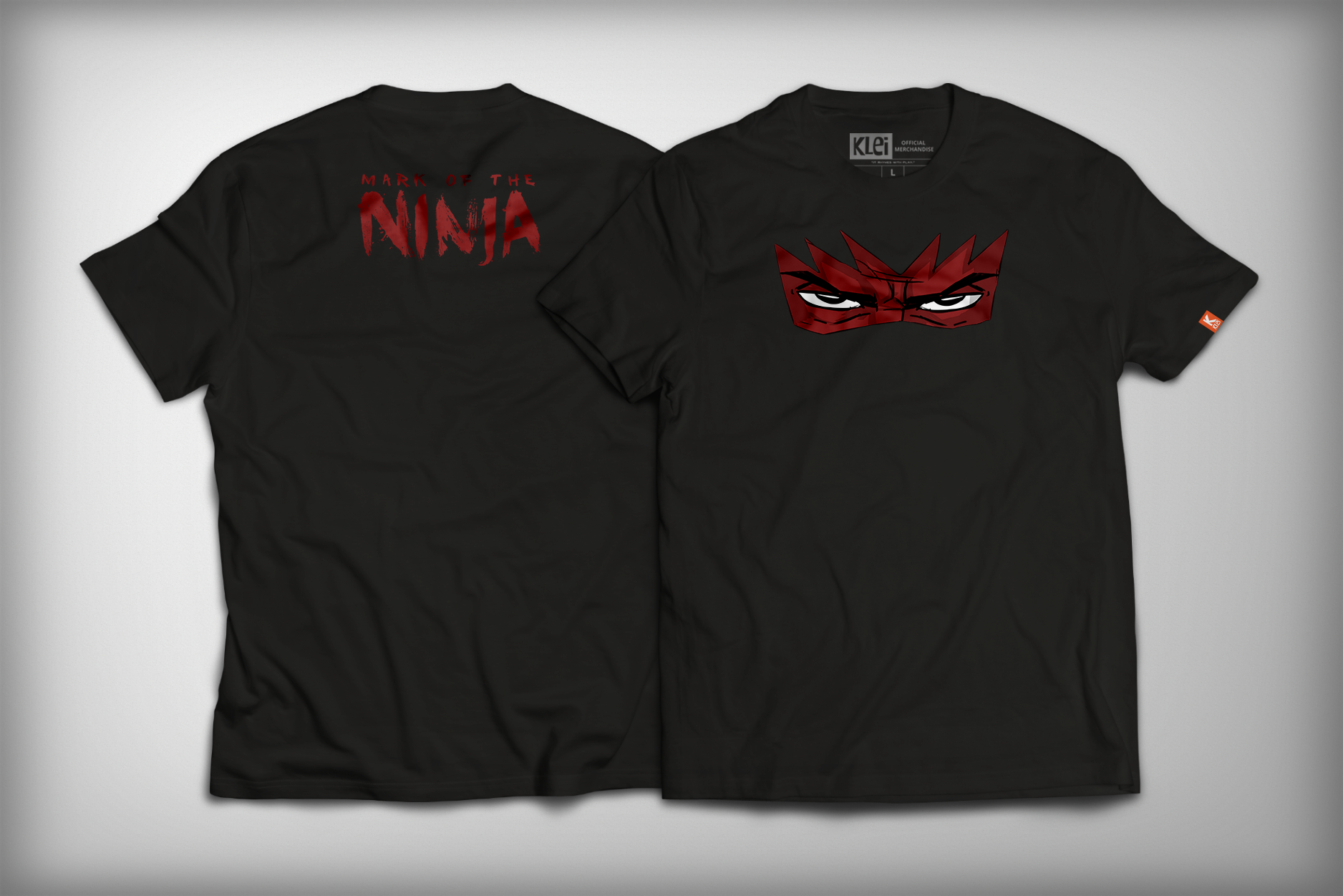 Ninja Eyes Shirt Front and Back