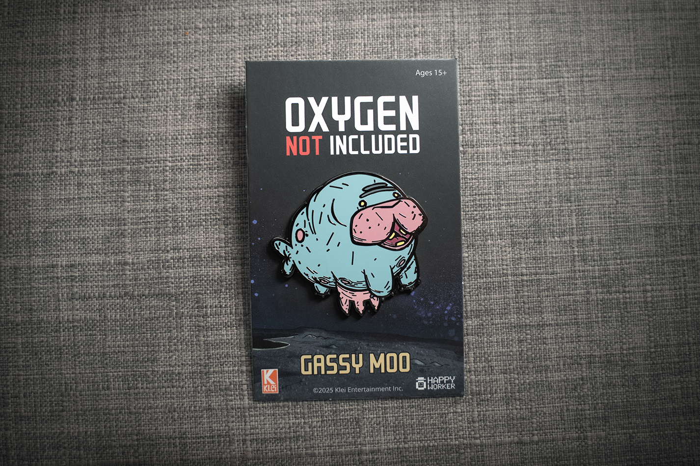 Oxygen Not Included: Metal Critter Pins
