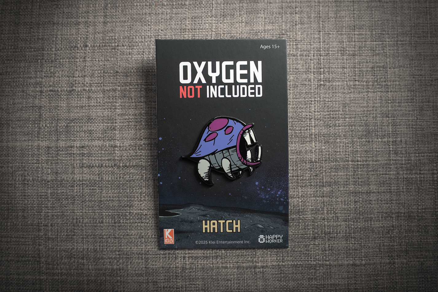 Oxygen Not Included: Metal Critter Pins