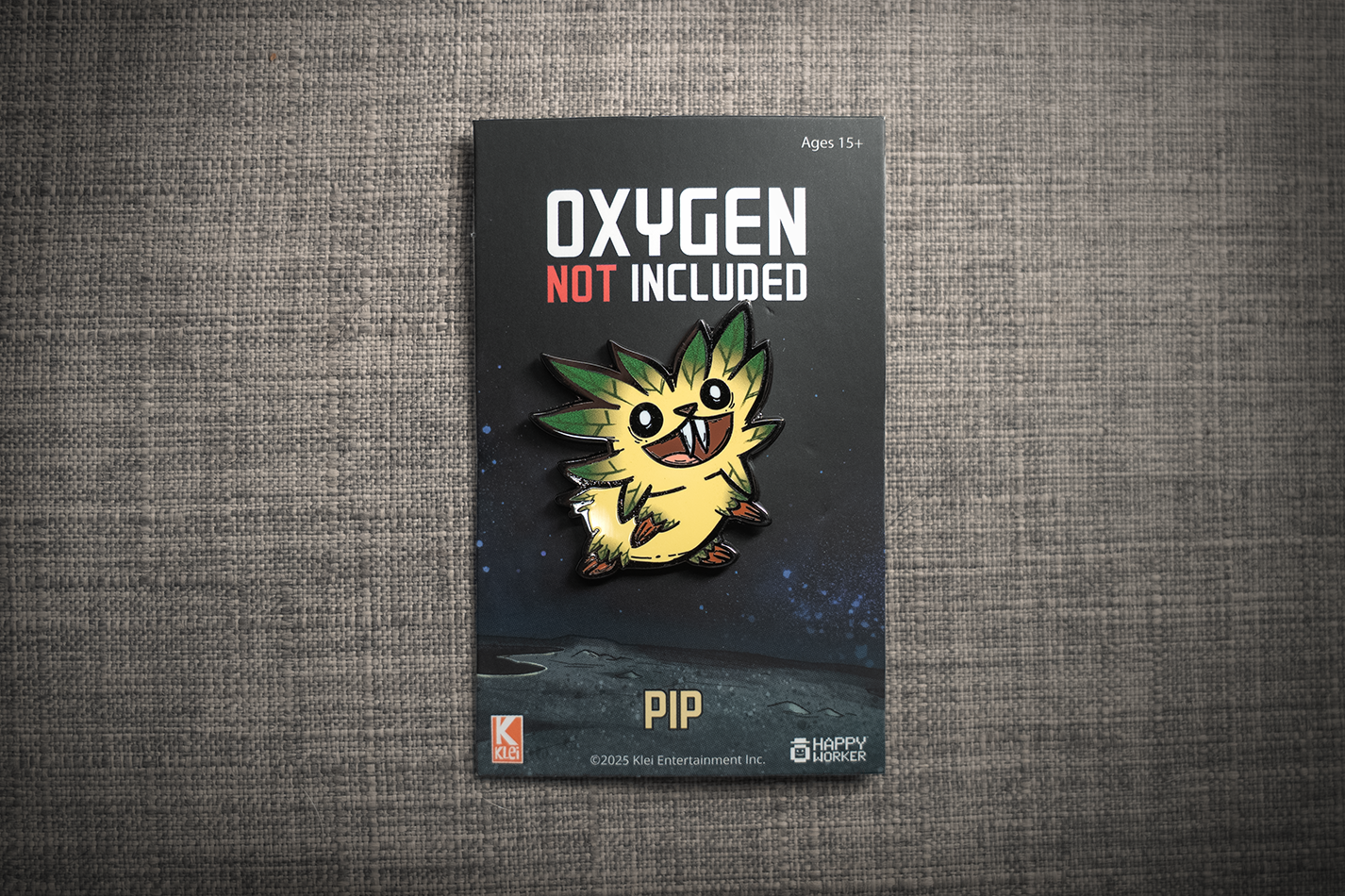 Oxygen Not Included: Metal Critter Pins