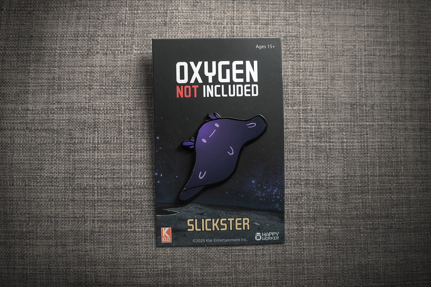 Oxygen Not Included: Metal Critter Pins