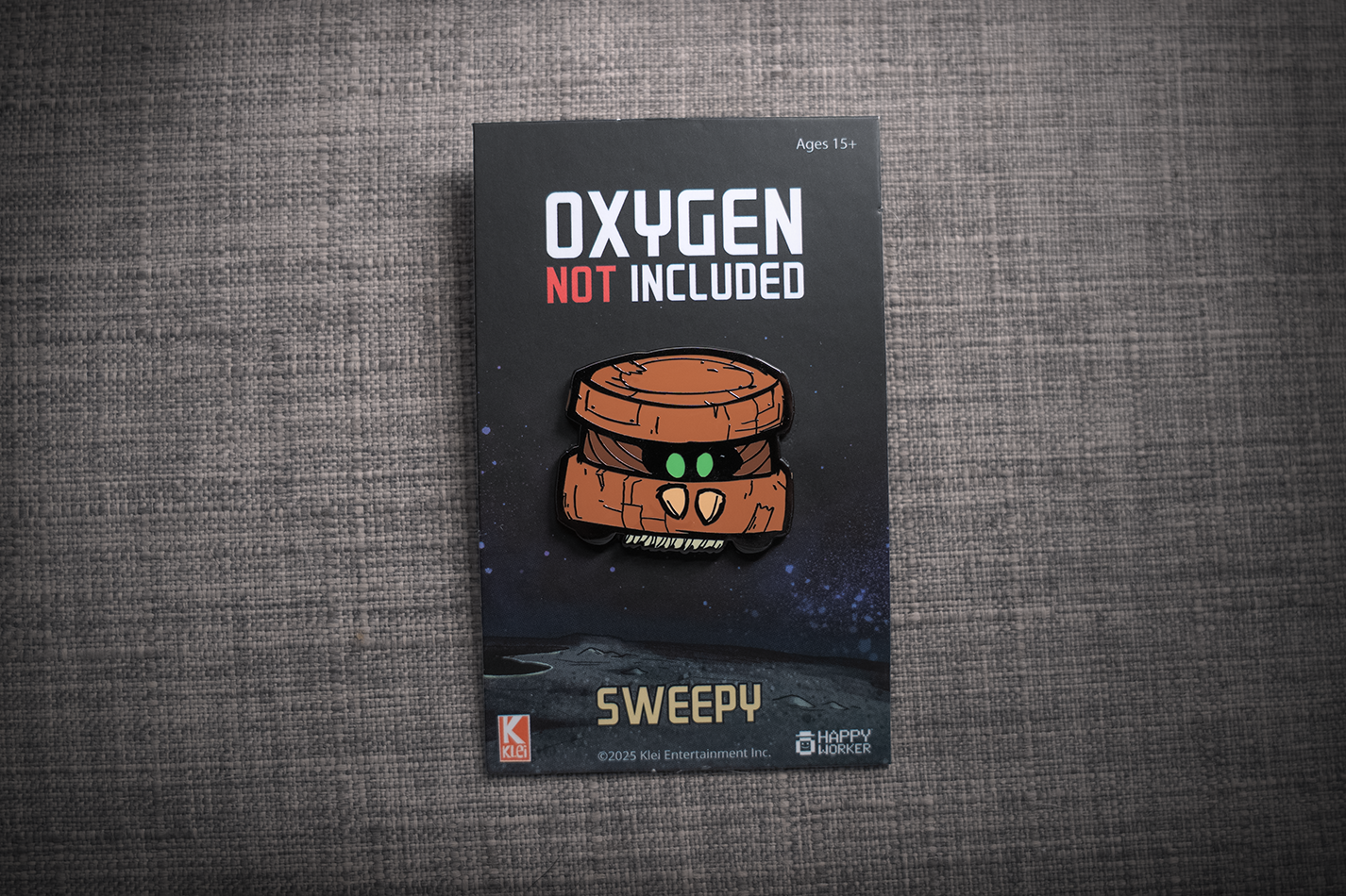 Oxygen Not Included: Metal Critter Pins