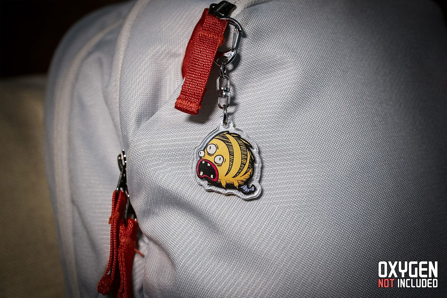 Oxygen Not Included: Puft Acrylic Keychain Charm