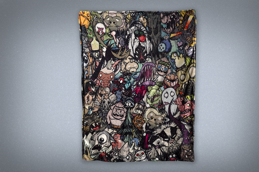 Don't Starve Monster Party Blanket