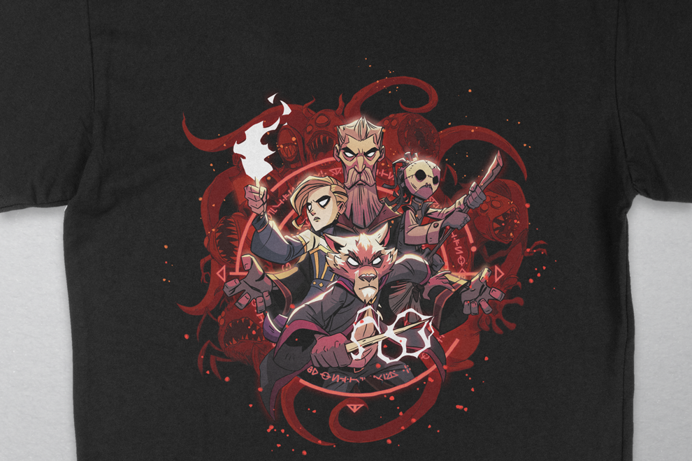 Mind Over Magic: Mages & Monsters Shirt