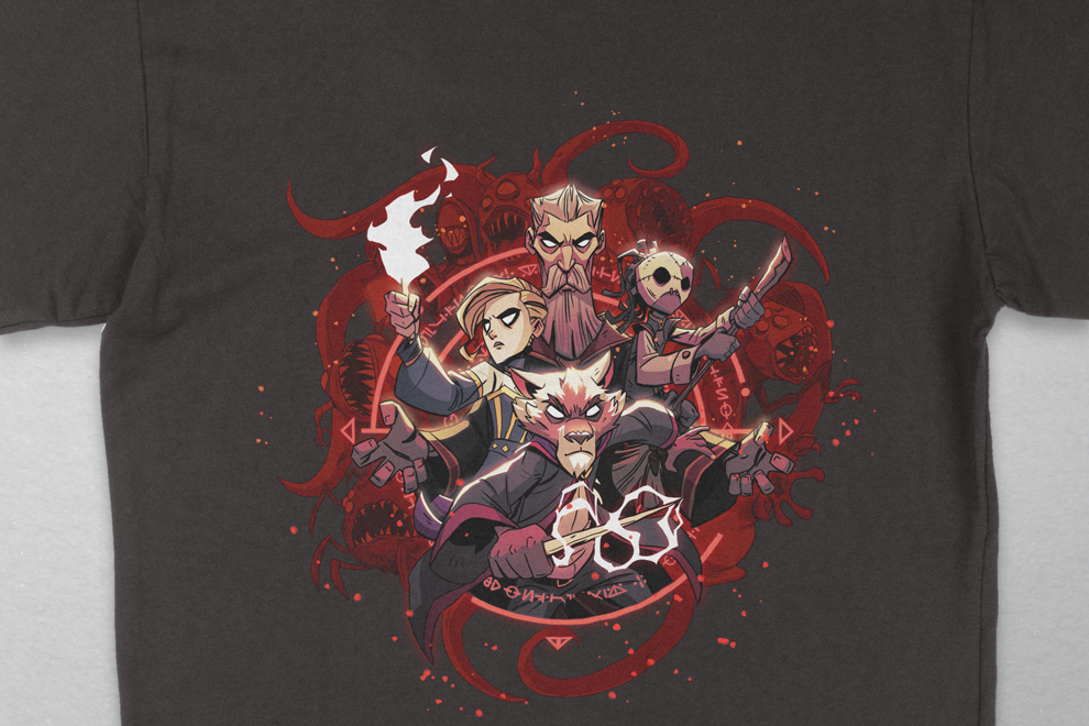 Mind Over Magic: Mages & Monsters Shirt