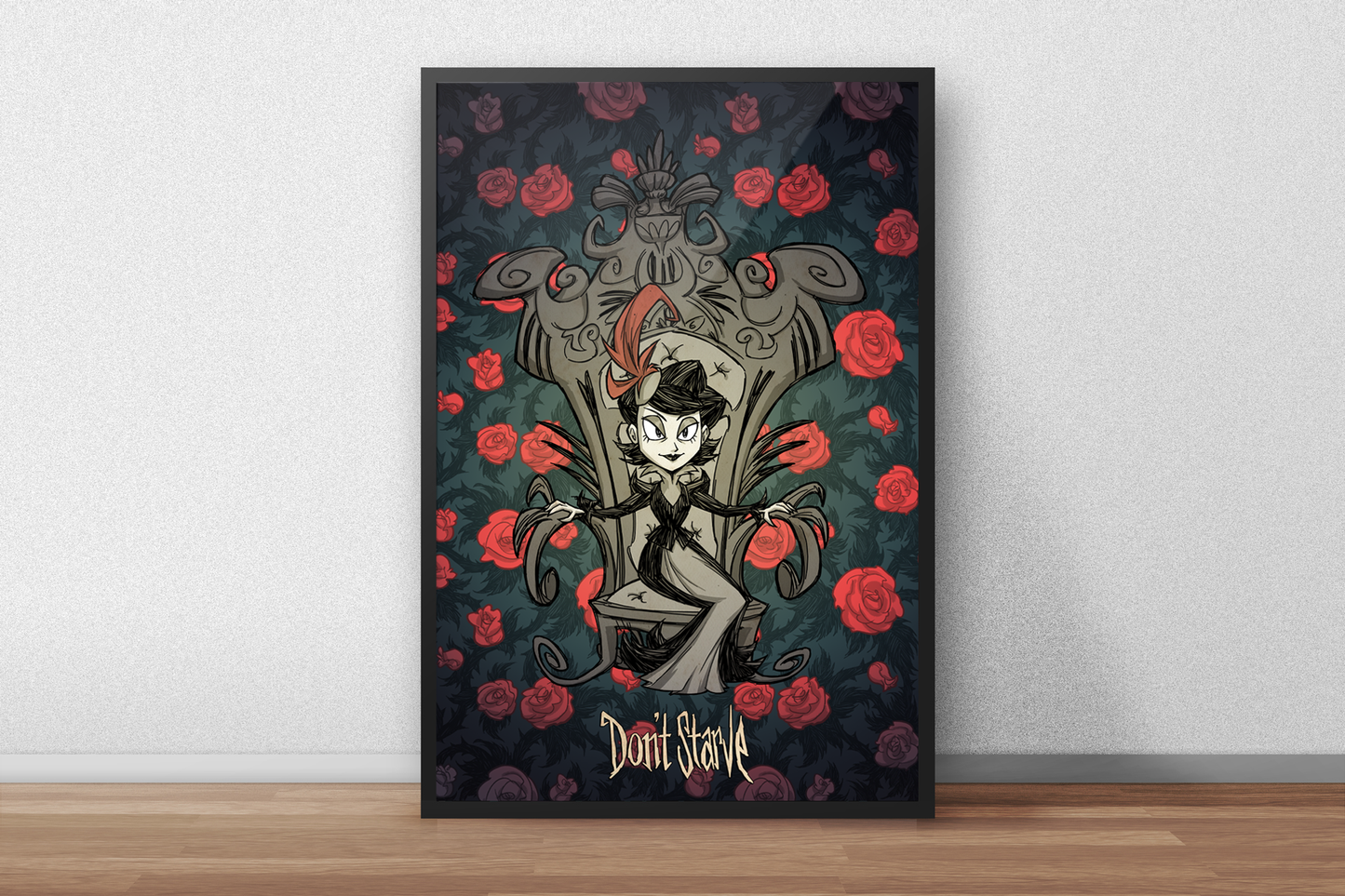 Poster of Charlie on Throne