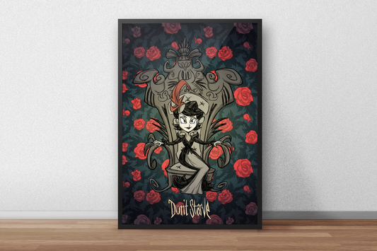 Poster of Charlie on Throne