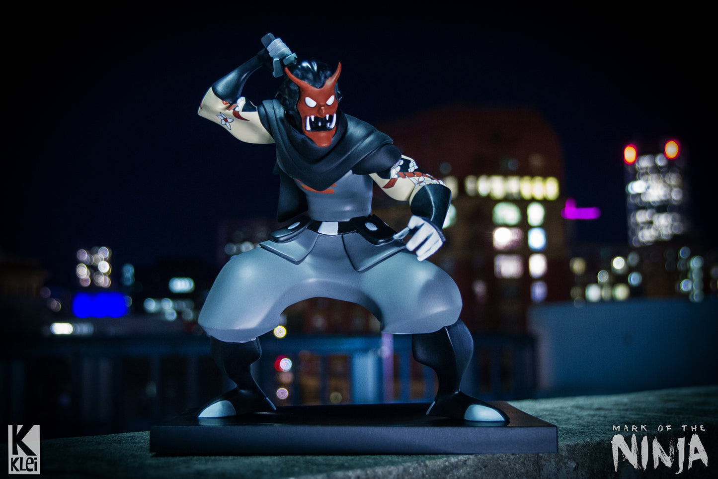 Mark of the Ninja Statue Oni Mask