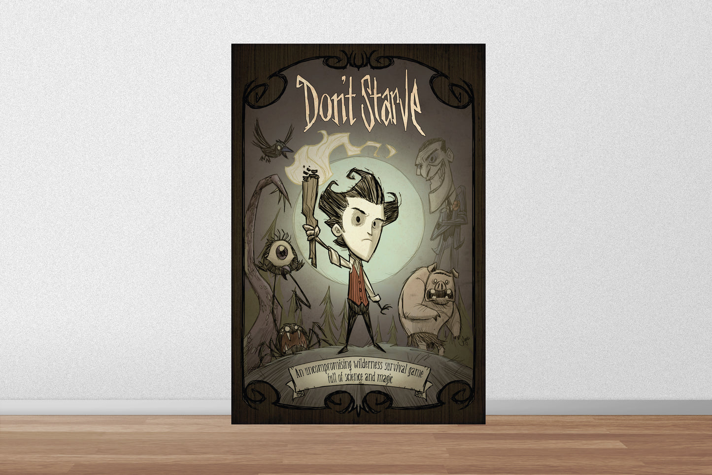 Poster - Don't Starve Wilson Cover
