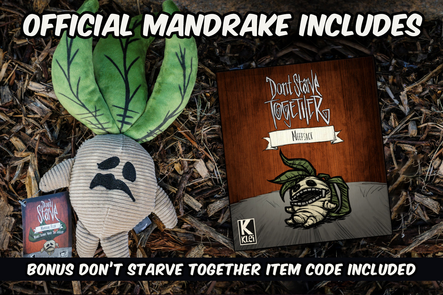 Mandrake Plush from Don't Starve