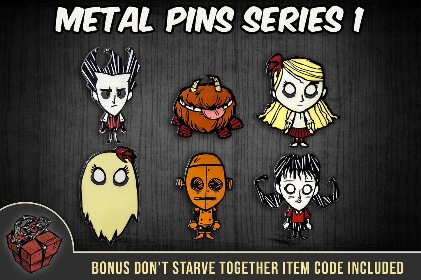 Don't Starve Digital Pin Collection with Digital Item Bonus