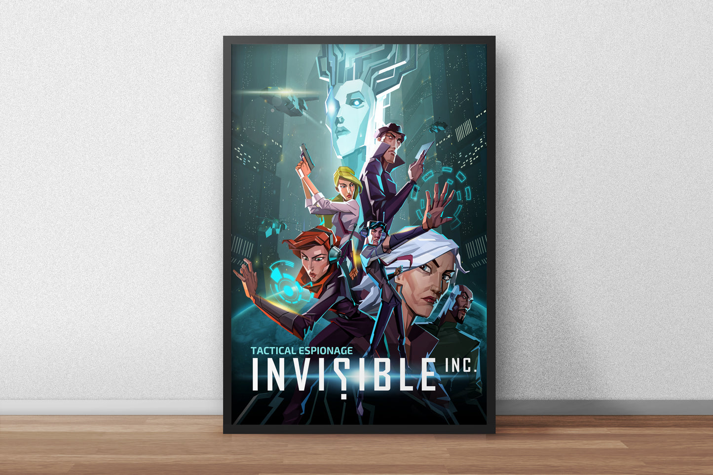 Poster - Invisible Inc Cover Art