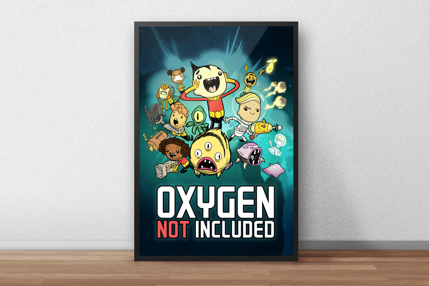 Poster - Oxygen Not Included New Hero Art