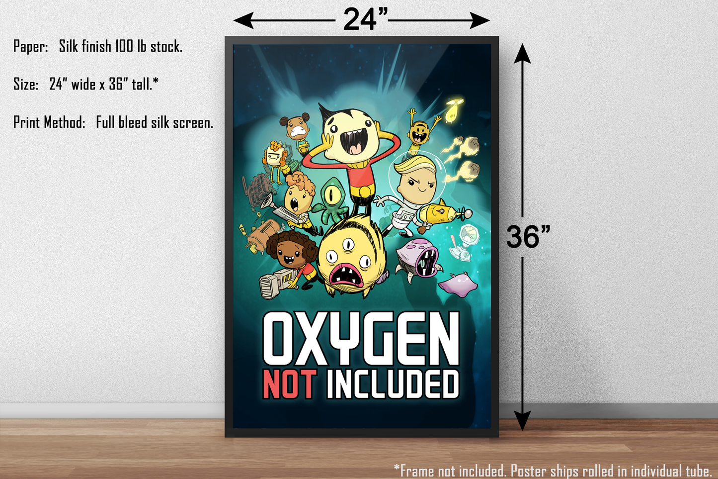 Poster - Oxygen Not Included New Hero Art