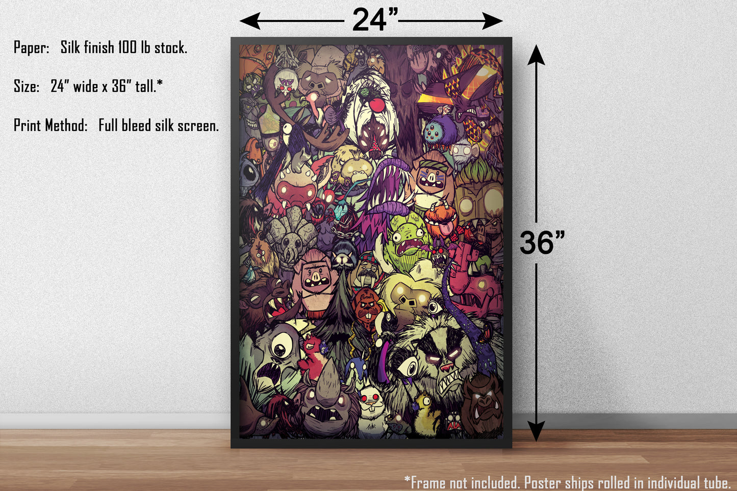 Poster - Don't Starve Monster Party