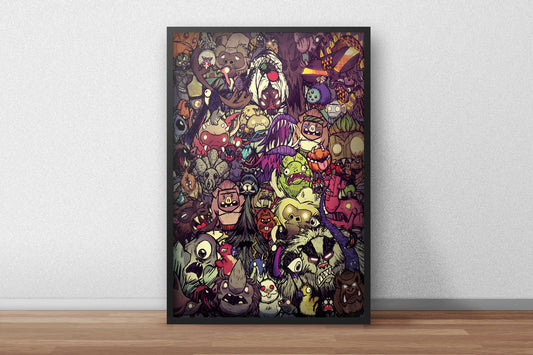 Poster - Don't Starve Monster Party